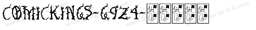ComicKings-g9z4字体转换