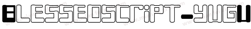 Blessedscript-yvgV字体转换