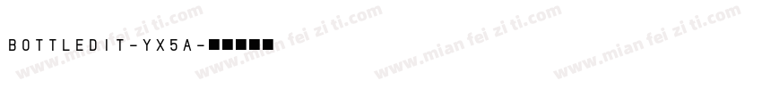 BottledIt-Yx5a字体转换