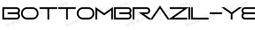 BottomBrazil-Y8na字体转换