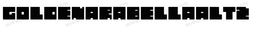 GoldenarabellaALT2字体转换