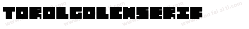 TorolGolChSerif字体转换