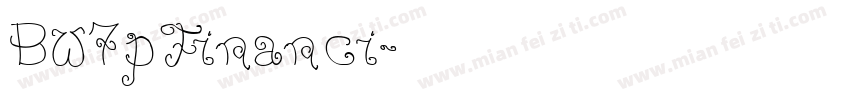 BW7pFinanci字体转换