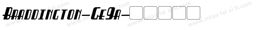 Braddington-Ge9a字体转换