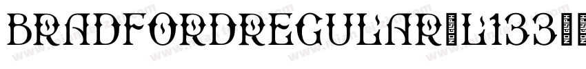 BradfordRegular-L133字体转换