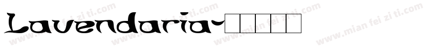 Lavendaria字体转换