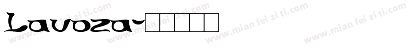 Lavoza字体转换