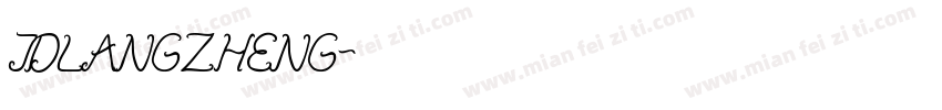 JDLANGZHENG字体转换