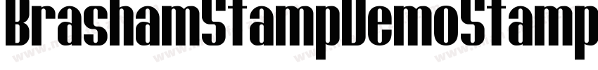 BrashamStampDemoStamp-vmnME字体转换