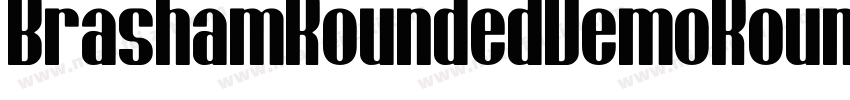 BrashamRoundedDemoRounded-K7V6y字体转换