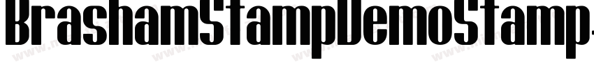 BrashamStampDemoStamp-vmnME字体转换