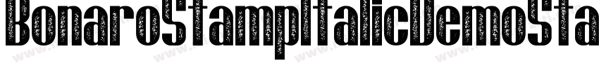 BonaroStampItalicDemoStampItalic-Wyp6G字体转换