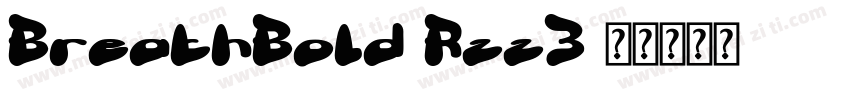 BreathBold-Rzz3字体转换