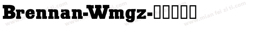 Brennan-Wmgz字体转换