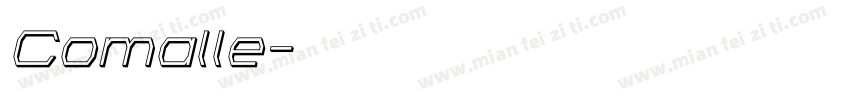 Comalle字体转换