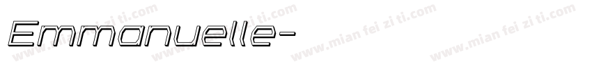 Emmanuelle字体转换