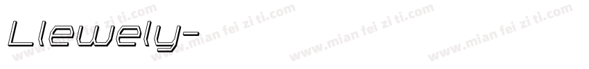 Llewely字体转换