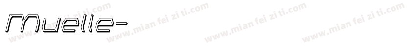 Muelle字体转换