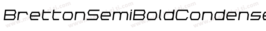 BrettonSemiBoldCondensed-A3mg字体转换