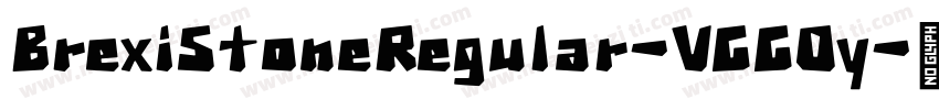 BrexiStoneRegular-VGGOy字体转换