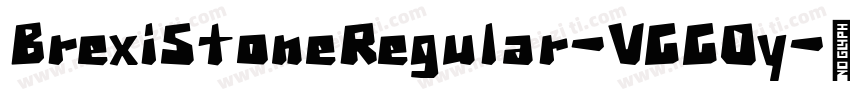 BrexiStoneRegular-VGGOy字体转换