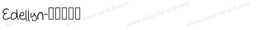Edellyn字体转换