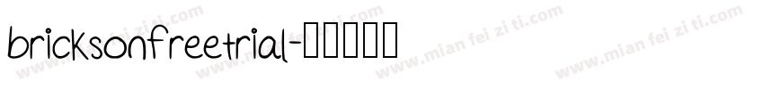 bricksonfreetrial字体转换