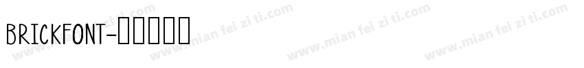 brickfont字体转换