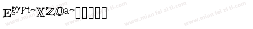 Egypt-XZOa字体转换