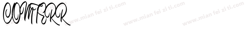 COMTERR字体转换