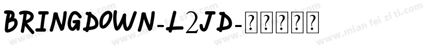 Bringdown-l2JD字体转换