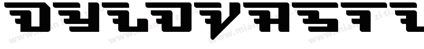 DYLOVA5TUFF字体转换