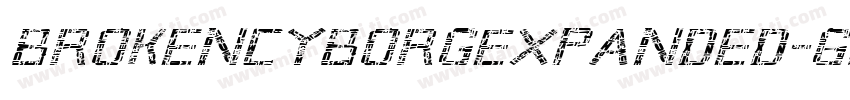 BrokenCyborgExpanded-6l6g字体转换