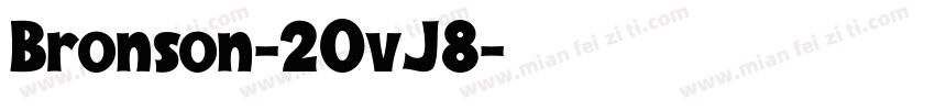 Bronson-2OvJ8字体转换