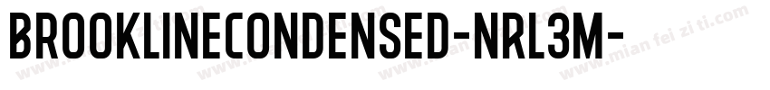 BrooklineCondensed-nRL3M字体转换