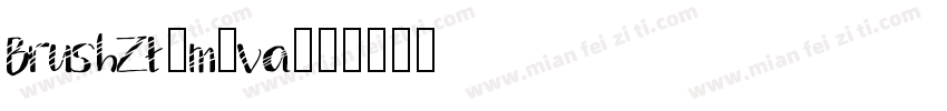 BrushZt-m5va字体转换