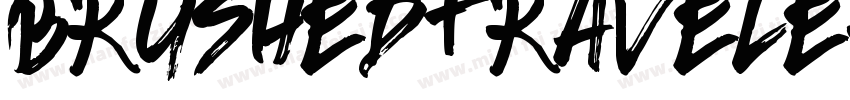 BrushedTraveler-xd98字体转换