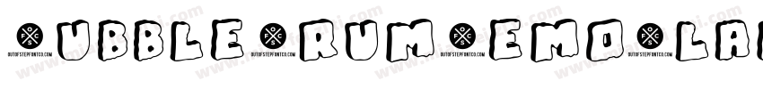 BubbleFrumDemoBlack-rgvAB字体转换