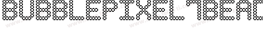BubblePixel7Bead-PyKZ字体转换