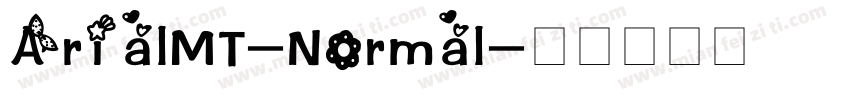 ArialMT-Normal字体转换