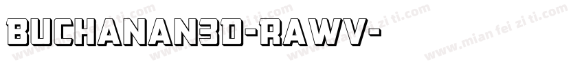 Buchanan3D-RaWV字体转换