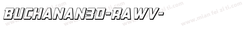 Buchanan3D-RaWV字体转换