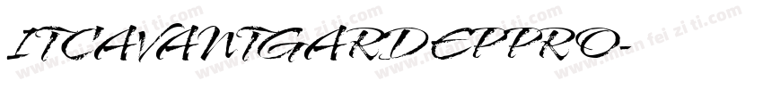 ITCAVANTGARDEPPRO字体转换