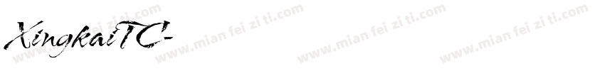 XingkaiTC字体转换