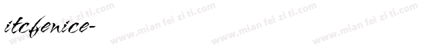 itcfenice字体转换