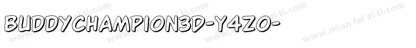BuddyChampion3D-Y4Zo字体转换