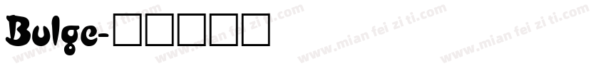 Bulge字体转换