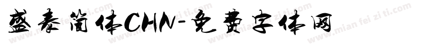 盛泰简体CHN字体转换