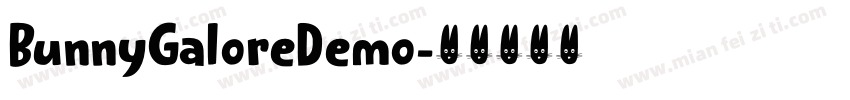 BunnyGaloreDemo字体转换