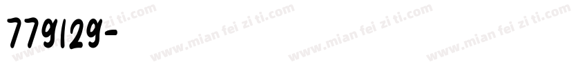 779129字体转换
